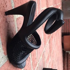 ALEXANDER WANG ankle strap heel.